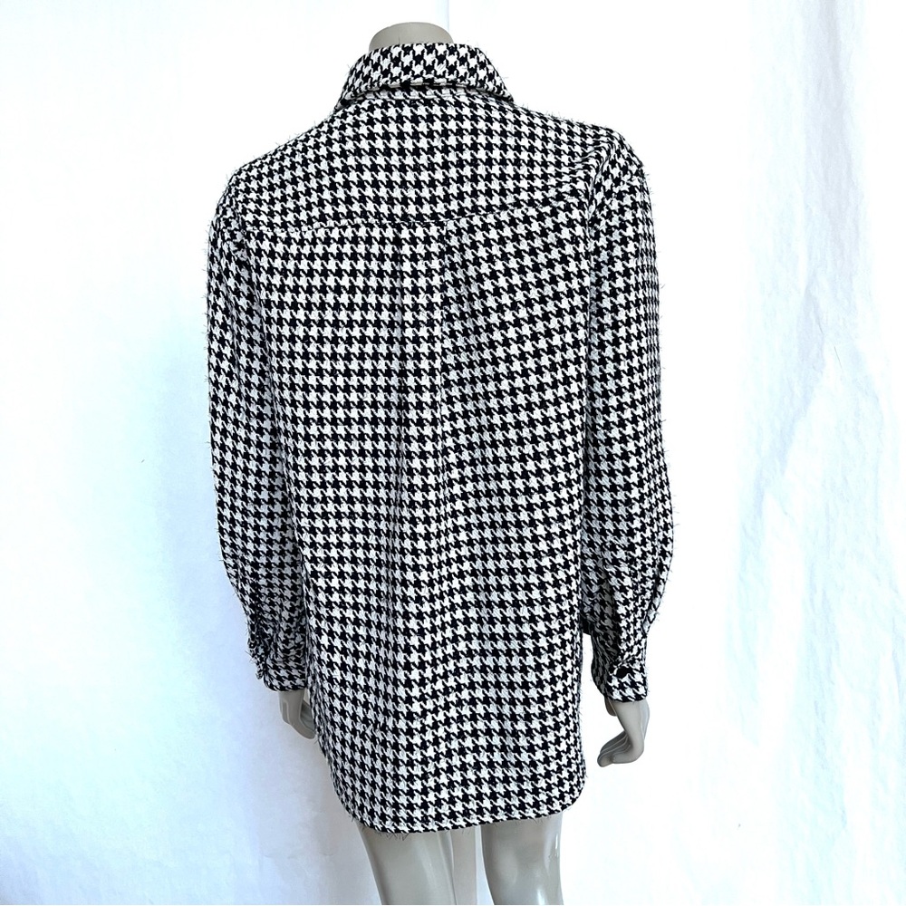 WAYF Women’s Houndstooth Shirt, Jacket - Picture 5 of 16